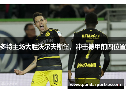 多特主场大胜沃尔夫斯堡，冲击德甲前四位置